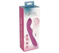 SMILE - vibromasseur flexible point A et point G - rose