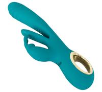 Smile - vibromasseur point G et clitoris pulsant - silicone vert