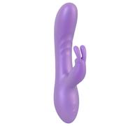 Smile - vibromasseur rabbit avec stimulation clitoridienne - silicone violet