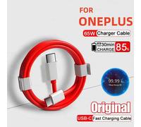 Smile Vooc-Câble de chargeur rapide PD 65W pour Oneplus, cordon de chargeur USB-C vers type C pour modèles Zan12, 11, 10T, 9, 8T, 7T Pro, Warp Dash Charge, 6T, 5T, fil de données usb c to a cable