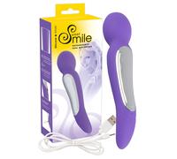 SMILE Wand - Vibromasseur massant à 2 moteurs (violet)