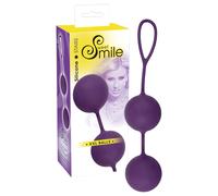 SMILE XXL Balls - boule de geisha géante - silicone violet