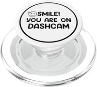 Smile You are on a Dash Cam Enregistrement Vidéo PopSockets PopGrip pour MagSafe