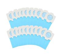 Smilefil Lot de 20 sacs d'aspirateur en papier compatibles avec Makita DCL182, CL107, CL072, CL102, BCL142, BCL182 Part n° 194566-1 198744-5 198745-3