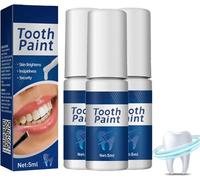 Smilefitpro Tooth Polish, Misspone Tooth Polish, Natural Tooth Whitening Paint - Instant White Teeth, Portable & Long-Lasting Tooths Polish,Gentle Whitening Teeths Care - Regain Confident Smile (3PC)