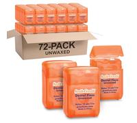 SmileGoods Unwaxed Dental Floss, 12 yards, Bulk Pack of 72