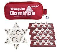 Smilejoy Domino triangulaire, 56 pièces de domino. 2-4 joueurs