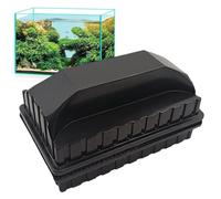 Smileshiney Aimant de Nettoyage pour Aquarium | Nettoyant magnétique pour vitres d'aquarium | Grattoir à algues en Verre pour Aquarium | 3 Tailles d'aquarium grattoir à algues Brosse de Nettoyage