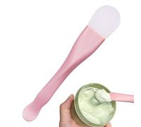 Smileshiney Brosse à masque en silicone | Brosse applicatrice de masque de boue faciale flexible 2 en 1,Applicateur de masque d'argile doux pour la peau, pinceaux de maquillage pour le visage faciles