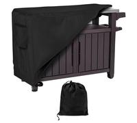 Smileshiney Nappes d'extérieur imperméables rectangulaires - Imperméables - Robustes et imperméables - Revêtement argenté Oxford 420D