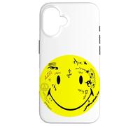 Smiley en Forme de Tatouage Lil Wayne Coque pour iPhone 16