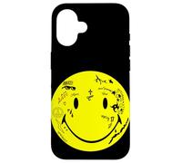 Smiley en Forme de Tatouage Lil Wayne Coque pour iPhone 16