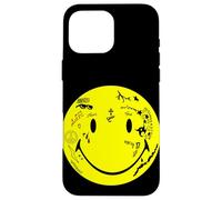 Smiley en Forme de Tatouage Lil Wayne Coque pour iPhone 16 Pro Max