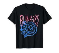 Smiley Officiel Blink-182 T-Shirt, Homme, Noir, L