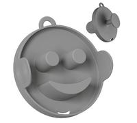 SmileyFace Porte-éponge pour papa et maman, organiseurs d'évier de cuisine amusants, ventouse puissante, rangement magnétique - Idéal pour les éponges à récurer rondes, excellent cadeau pour