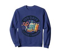 Smiling School Crew 100 Jours de Plaisir et d'apprentissage Sweatshirt