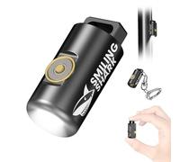 Smiling Shark Lampe De Poche Mini 03, Ultra Lumineuse Pour Porte-Clés Compacte Et Nomade, Multi-Modes, Résiste Aux Éclaboussures Et Aux Chocs, Pour Maison, Extérieur, Camping, Urgence