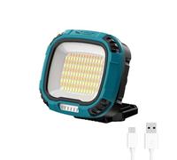 Smiling Shark Lampe Travail, 4000lm LED Lampe Inspection 18 Modes Lumière Étanche 5000mAh Rechargeable Portable COB Lampe D'atelier avec Magnétique pour Outdoor Réparation Garage Workshop Emergency