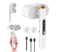 Smiling Shark Rasoir Anti Bouloche, M-3 Rechargeable Electrique Enlever Peluche Vetement 4 Vitesses 90° Rotatif Poignée Portable Appareil Bouloche Électrique pour Vêtements Meubles, Fabric-Shaver