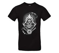 smilo & bron T-shirt pour homme/unisexe en 100 % coton, imprimé avec le motif « Your Time Has Arrived », Noir , XL