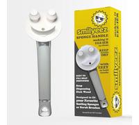 Smilyeez Daddy Poignée de Distribution de Savon pour éponge Scrub Daddy Blanc Deuxième génération