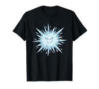 Smirking Ice Blast Frosty Villain Winter Power T-Shirt
