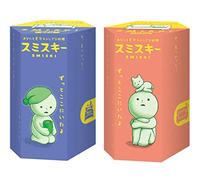 Smiski Ensemble de mini figurines phosphorescentes : lit + living, 2 boîtes assorties