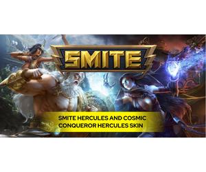 SMITE Hercules and Cosmic Conqueror Hercules Skin (PC)