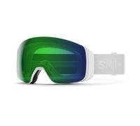 Smith - 4D Mag ChromaPop Cat 3 - Masque ski White Vapor - ChromaPop Green Mirror Cat 3 + Chromapop Contrast Rose Flash Cat 2