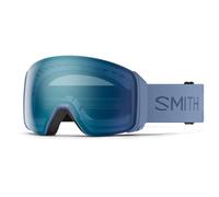 Smith - 4D Mag XL ChromaPop Mirror S2 + S1 - Masque de ski - M/L - granite blue / everyday blue mirror + blue