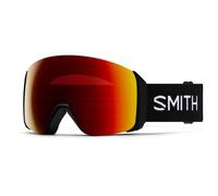 Smith - 4D Mag XL ChromaPop Mirror S3 + S1 - Masque de ski - M/L - black / sun red mirror + storm yellow flash