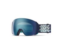 Smith - Masque de ski - 4D Mag XL Midnight Snow/Chromapop Everyday Blue Mirror en Silicone - Navy Navy