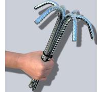 Smith & Barker Piquets de Fixation Tente Très Résistants - Sardines Métalliques pour Camping, Trampoline, Serre, Bâche, Jardin - Ancrage au Sol Solide et Durable, 16 Pcs