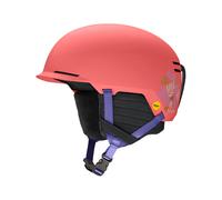 Smith - Casque de ski - Scout Jr. MIPS Matte Flare Flora - Taille Enfant 53-58 cm - Rose Rose 53-58 cm