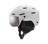 Smith - Casque de ski/snowboard - Survey Eu Matte White Chormapop Sun Platinum Mirror - Taille 51-55 cm - Blanc Blanc 51-55 cm