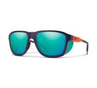 Smith - Embark Polarized Mirror S2 (VLT 30%) - Lunettes glacier - purple / cinder / hi viz