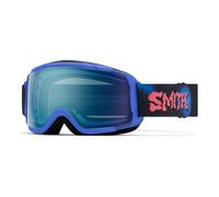 Smith - Masque de ski - Grom Supernova Vibes Chromapop Everyday Blue Mirror en Silicone - Bleu Bleu
