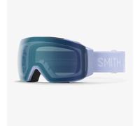 Masque De Ski Smith Io Mag Blue Aura Chromapop Everyday Blue Mirror Cat 2 + Cat 1 Femme Bleu 2027 taille U