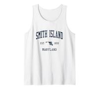 Smith Island MD Vintage Athletic Sports JSN1 Débardeur