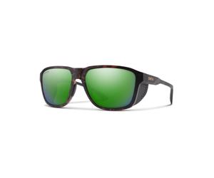 Smith - Lunette de soleil - Embark Matte Tortoise Chromapop Polarized Green Mirror - Noir Noir