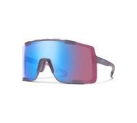 Smith - Lunettes de soleil - Syncline Matte Meteorite Crystal ChromaPop Low Light Rose Blue Mirror - Violet Violet
