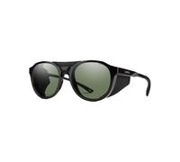 Smith - Lunettes de soleil - Venture Black ChromaPop Polarized Gray Green - Noir Noir