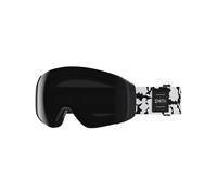 Smith - Masque de ski - 4D Mag S Black Marble Chromapop Sun Black en Silicone - Blanc Blanc