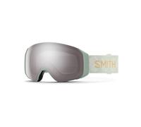 Masque De Ski Smith 4d Mag S Soft Grass Waves Chromapop Sun Platinum Mirror Cat 3 + Cat 1 Femme Vert 2027 taille U