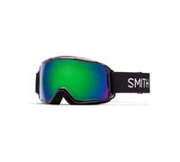 Smith - Masque de ski - Grom Black Green Solx SP AF en Silicone - Noir Noir