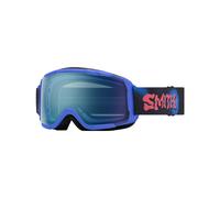 Smith - Masque de ski - Grom Supernova Vibes Chromapop Everyday Blue Mirror en Silicone - Bleu Bleu