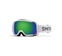 Smith - Masque de ski - Grom White Green Solx Mirror - Blanc Blanc