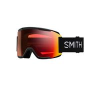 Smith - Masque de ski photochromique - Squad Black Chromapop Pro Photochromic Red Mirror en Silicone - Noir Noir