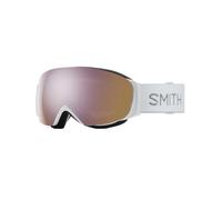 Masque de ski Smith I/O Mag S (White Chunky Knit - ChromaPop Everyday Rose Gold Mirror Lens) Femme Taille unique