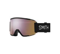 Smith - Masque de ski/snowboard - Squad S Black Chromapop Everyday Rose Gold Mirror en Silicone - Noir Noir